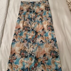 LPA Printed Maxi Skirt